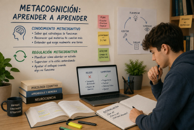 Metacognición en el aprendizaje